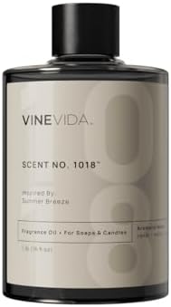 VINEVIDA [16oz] Scent No.1018 Fragrance Oil for Candle Making and Soap Making - Premium Candle Scents for Soy Candles