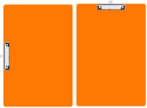11 x 17 Extra Large Clipboard 2 Pack, Orange Clip Board