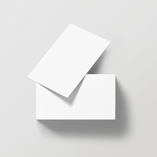 100 Sheets Cardstock 2.5x3.5 Thick Paper 130lb/350gsm