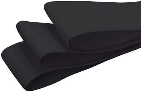 Airisoer Elastic Bands for Sewing 1 Inch x 32 Yards, Black