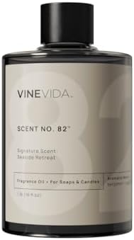VINEVIDA [16oz] Scent No.82 Fragrance Oil for Candle Making and Soap Making - Premium Candle Scents for Soy Candles
