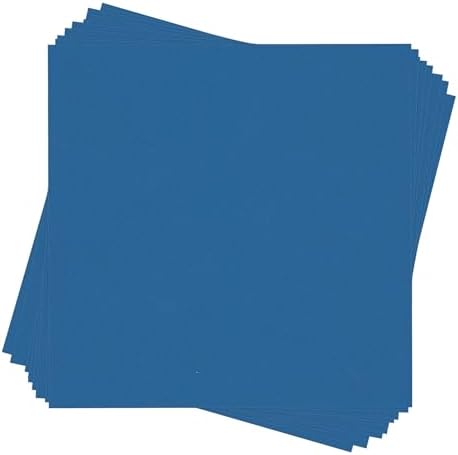 Royal Blue 15x19 Uncut Premium Mat Board - No Opening - 10 Mats