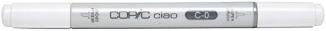Copic Markers C0 Ciao with Replaceable Nib, Cool Gray, No.0
