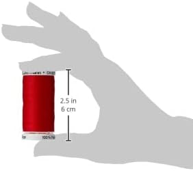 Gutermann Sew All Polyester Thread, 250 Mtr, Crimson Red (0156), 5.5 x 2.7 x 2.7 cm