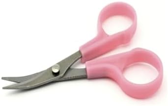 4-3/4" Sharp Curved Tip Needlework Cutter Applique Embroidery Scissors((Pack of 1)
