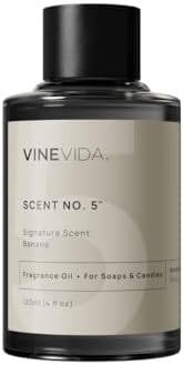 VINEVIDA [4oz] Banana Fragrance Oil for Candle & Soap Making - Made in USA Candle & Soap Scents