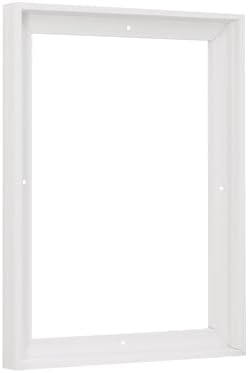 Pixy Canvas Floater Frame 30x60 for 3/4 (0.75) inch Deep Canvas Paintings/Canvas Prints/Wood Canvas Panels/Wall Art/Wall Decor/Home Decor/Artwork (White, 30 x 60 inch, Portrait)