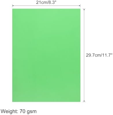 MECCANIXITY 50 Sheet Origami Paper Double Sided Cream Dark Green 11.7 x 8.3 Inch Square Sheet for Art Craft Project, Beginners, Gifts Decor