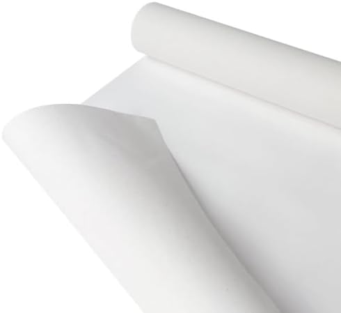 35.43in ×19.69ft Double Primed Cotton Canvas,Large Canvas Roll for Painting