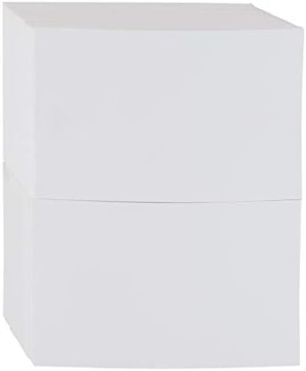 Amazon Basics Blank Index Cards for Studying and Note Taking, White, 4" x 6", 1000 Count (Pack of 2)
