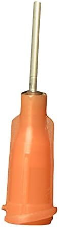 Creative Hobbies® Glue Applicator Syringe for Flatback Rhinestones & Hobby Crafts, 5 Ml with 15 Gauge Orange Precision Tip - Value Pack of 10