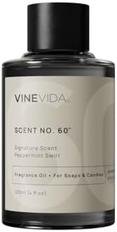 VINEVIDA Peppermint Swirl Candle Making Fragrance - 4oz - Christmas Scent Made in USA