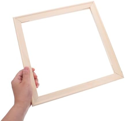 Wood Canvas Frame 30x30cm Stretcher Bar Kit for Oil Painting