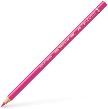 Faber-Castell Art & Graphic Polychromos Colour Pencil, (128), Light Purple Pink, For Art, Craft, Drawing, Sketching, Home, School, University, Colouring