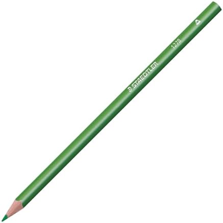 Staedtler Colored Pencils, Triangular Barrel, 12 Pack Assorted, Metal Tin 1278 M12