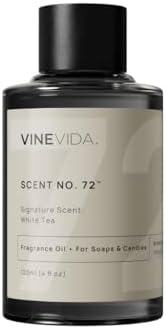 VINEVIDA [4oz] White Tea Fragrance Oil for Candle Making and Soap Making - Premium Candle Scents for Soy Candles