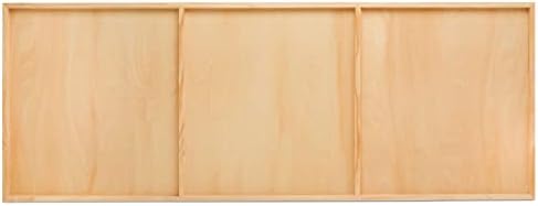 Birch Painting Panel 18 x 48 x 3/4-inch, Pack of 2 Large Wood Canvas Boards for Painting, Blank Sign for Wall Art Sets, by Woodpeckers