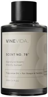 VINEVIDA [4oz] Scent No.78 Fragrance Oil for Candle & Soap Making - Made in USA Natural Candle Scents