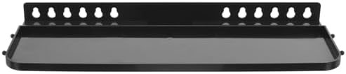 Detachable Easel Tray Attachment with Clip-on Shelf for Folding Easels Compatible with Most Tripod Racks Plastic Art Supplies Organizer 13.18X4.72X0.98 Inches
