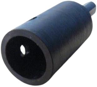 Made in USA - 3/8" Drive Flat Round Chuck - Annular Cutter Bit Adapter Tool with 3/4" Female Shank fits Weldon - for Drill Press & Milling Machines