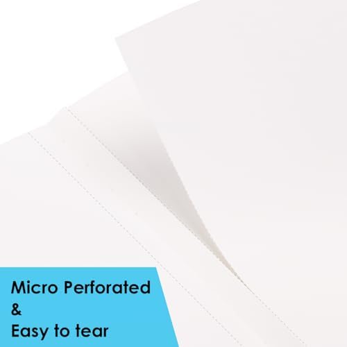 EOOUT 6 Pack White Hardcover Blank Book 6x8 Inch, 40 Pages Hardcover Blank Book for Kid to Write Stories Draw Sketch, Unlined Thick Perforated Pages