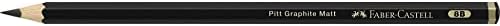 Faber-Castell Art & Graphic Pitt Graphite Matt Pencil, Matt Graphite, 8B, For Art, Craft, Drawing, Sketching, Home, School, University, Colouring