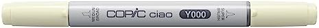 Copic Markers Y000 Ciao with Replaceable Nib, Pale Lemon