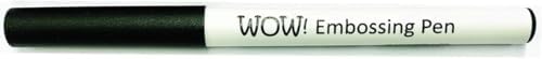 Wow! Embossing Bundle - Clear Embossing Ink Pad Ultra Slow Drying, Mixed Media Embossing Brush, Clear Embossing Pen and Trebbies Detail Sticks