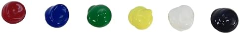 Sax True Flow Heavy Bodied Acrylic Paint - 1/2 Gallon - Set of 6 - Assorted Colors
