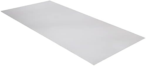 RESILIA Work Bench Mat - 23.5" X 71.5" X 0.06" Scratch-Resistant PVC Mats - Protect Your Workbench, Table, or Tool Station from Painting, Woodworking, Crafting, Building, & More, Clear, Made in USA