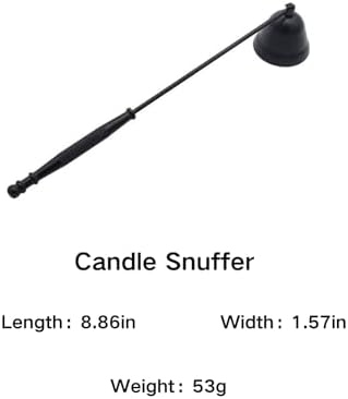 4-in-1 Candle Accessory Set – Candle Wick Trimmer, Candle Snuffer, Wick Dipper & Candle Tray