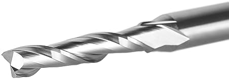 SpeTool Carbide CNC Router Bits 3/16 inch Cutting Diameter Up Cut Router Bit with 1/4 inch Shank Suitable for CNC Engrave Carving