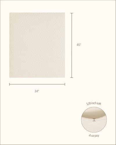 The Warm Company - Warm & Natural Cotton Quilt Batting – Craft Size 34" x 45" – Premium Quilt & Craft Batting for Sewing & Quilting Projects