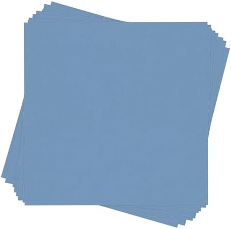 Brittany Blue 15x19 Uncut Premium Mat Board - No Opening - 10 Mats