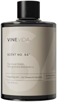 VINEVIDA [16oz] No. 64 Fragrance Oil for Candle Making - Made in USA Candle Scents - Natural Fragrance Oil - Scents for Soap Making