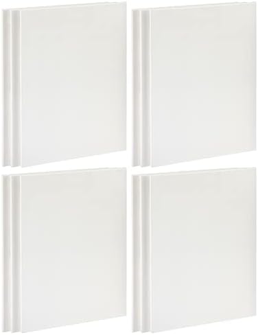 Artist's Loft 3 Count (12 Total) 18” x 24” Super Value Canvas Necessities - Acid Free Cotton Canvas for Paint, Acrylic, & Oils - Bulk 4 Pack