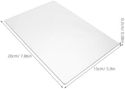Lurrose Die Cutting Mat for Embossing Machine: 8x6" 2mm Thick Cutting Pad for Papercraft, Scrapbooking, Card Making, Protects Dies and Ensures Clean Cuts Fit Projects