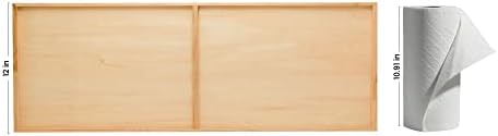 Narrow Wood Canvas 12 x 36 x 3/4-inch Wooden Sign Blanks with Frame for Panoramic Style Photo Display, by Woodpeckers
