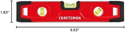 CRAFTSMAN Torpedo Level, Magnetic, 9 inch (CMHT43191)