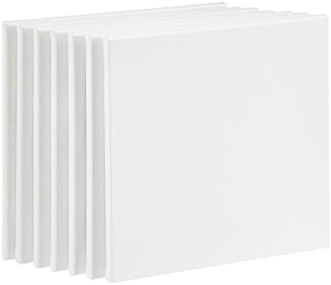 7 Count (28 Total) 12” x 12” Super Value Canvas by Artist's Loft Necessities - Acid Free Cotton Canvas for Paint, Acrylic, & Oils - Bulk 4 Pack