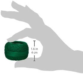 Lizbeth Size 80 HH80638 HH80 Lizbeth Cotton Thread 184 Yds 10G, Christmas Green