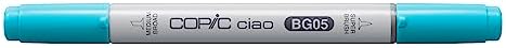 Copic Markers BG05 Ciao with Replaceable Nib, Holiday Blue