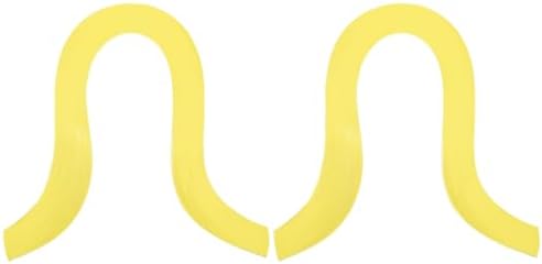 PATIKIL 240pcs Quilling Strips Paper, 3mm x 39cm Bright Yellow