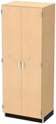 Diversified Spaces Drawing Storage Cabinet, 32"W x 22"D x 84"H, Lt Hardwood
