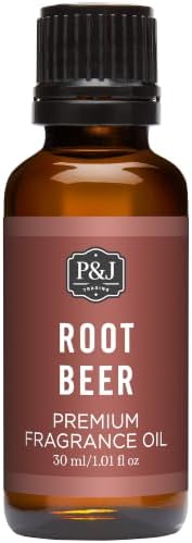 P&J Trading - Root Beer Scented Oil 30ml - Fragrance Oil for Candle Making, Soap Making, Diffuser Oil