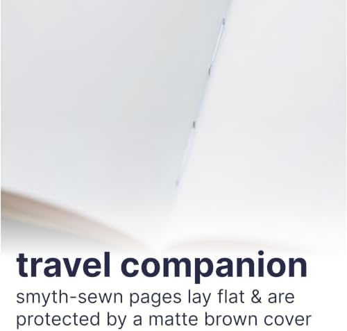 Strathmore 400 Series Sketch Paper Art Book, Matte Brown Cover, Natural White, Hardbound, 72 Sheets, 8.5x11 inch