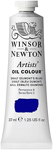 Winsor & Newton Artists' Oil Paint, 37ml Tube, Smalt (Dumont's Blue)