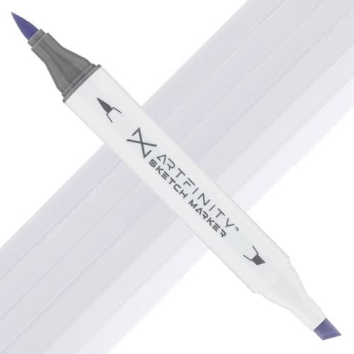 Artfinity Sketch Markers - Pale Thistle BV7-0, Vibrant, Professional, Dye-Based Alcohol Markers for Artists, Drawing, Travel, & More
