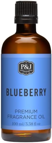 P&J Trading Fragrance Oil | Blueberry Oil 100ml - Candle Scents for Candle Making, Freshie Scents, Soap Making Supplies, Diffuser Oil Scents