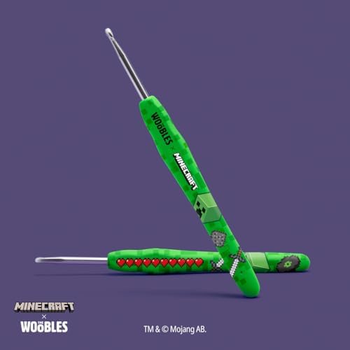 The Woobles Minecraft Crochet Kit for Beginners (Creeper)